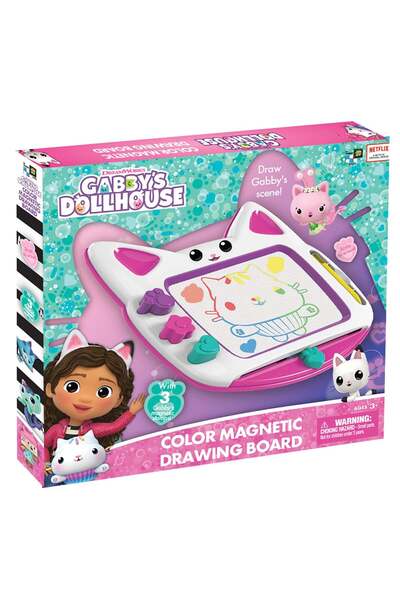Gabby's Dollhouse Tableta magnetica de desenat, Gabby's Dollhouse, Doodle Board