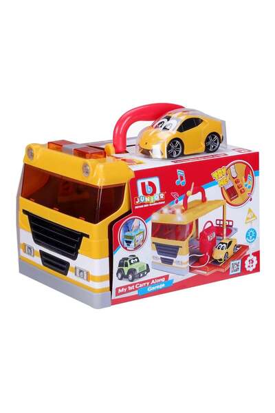 Bburago Junior Primul meu garaj portabil in forma de camion, Bburago Junior, ...