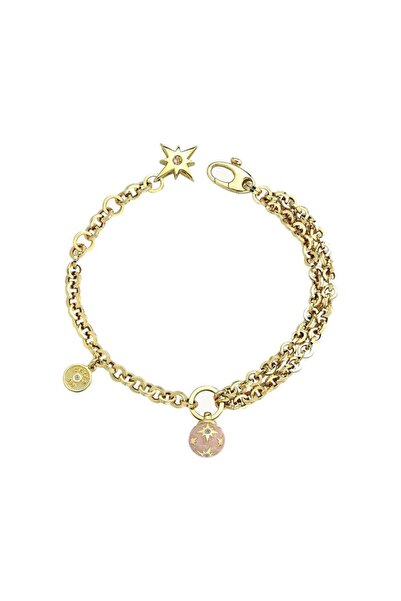 CETAŞ Pembe Sedefli Charm Sallantı Bileklik