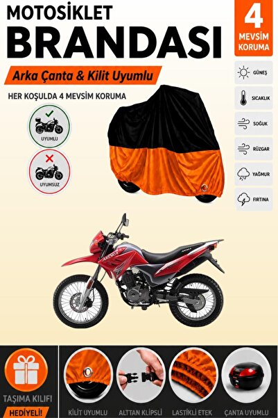 Cemku Double Black Top - Orange Bottom, Rear Bag Compatible Arora Ar 200 Gy C...