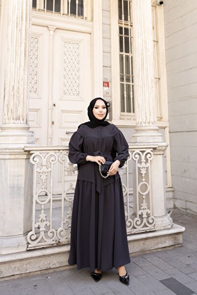 GÖZDE GİYİM Dress with Buttons Casual