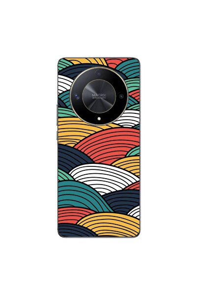 OEM Θήκη συμβατή με Honor Magic6 Lite από σιλικόνη gel TPU με αφηρημένο σχέδι...