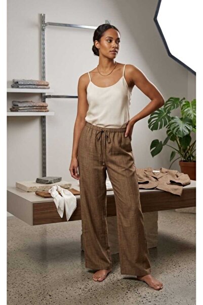 Butik Sofya Bambu Keten Bol Rahat Pantolon