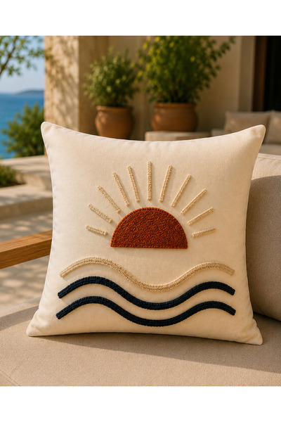 SAYMİNE Punch Throw Pillow Cover Punch Pillow Bohemian