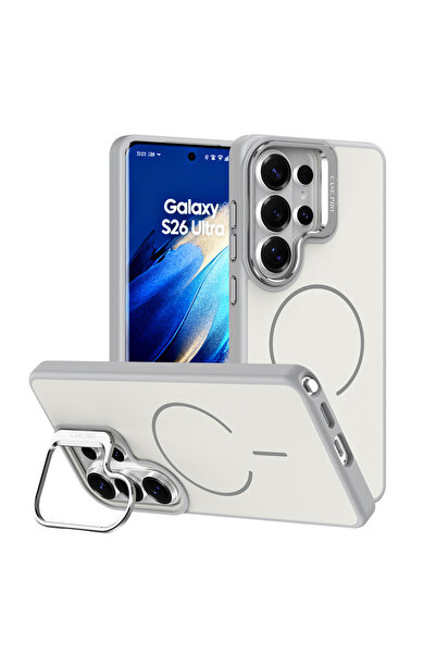 Nezih Case Samsung Galaxy S26 Ultra Uyumlu Kamera Korumalı Magsafe Sarj Deste...