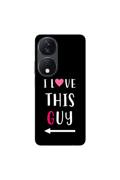 OEM Θήκη συμβατή με Honor X7b, από σιλικόνη gel TPU, με σχέδιο ζευγαριών  "Αγ...