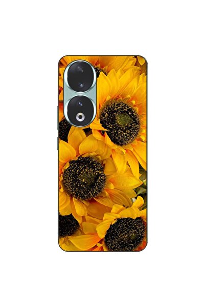 OEM Husa compatibila cu Honor 90 5G Silicon Gel Tpu Model Floarea Soarelui