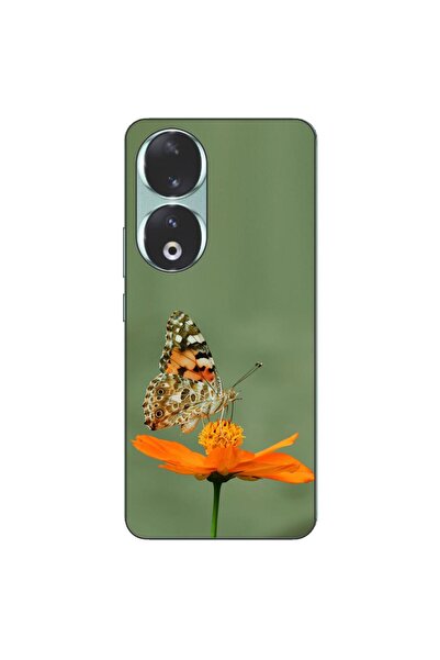 OEM Husa compatibila cu Honor 90 5G Silicon Gel Tpu Model Fluture