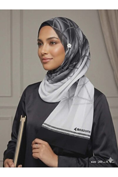 4seasons scarf Crepe Chiffon Veil