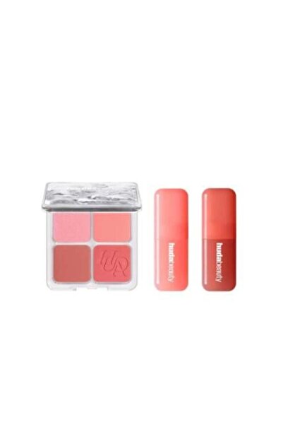 Al Huda Beauty (أحمر خدود توستد بيتش + بلاشر استروبري كريم + ووتر مليون بوب) ...