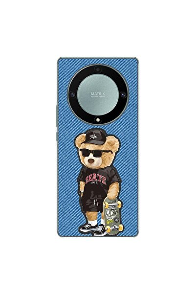 OEM Husa compatibila cu Honor Magic 5 Lite Silicon Gel Tpu Model Bear Skate F...