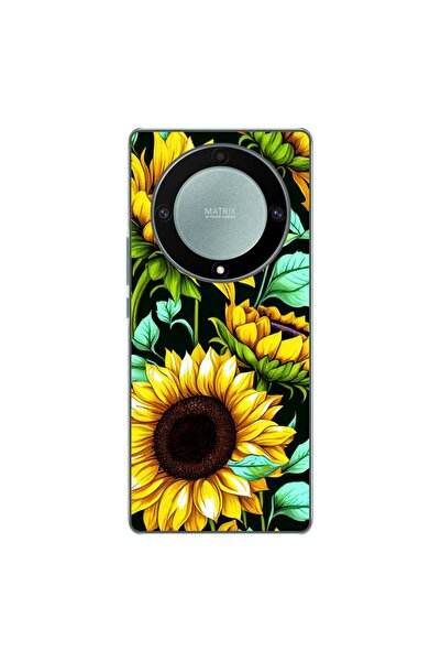 OEM Husa compatibila cu Honor Magic 5 Lite Silicon Gel Tpu Model Floarea Soar...