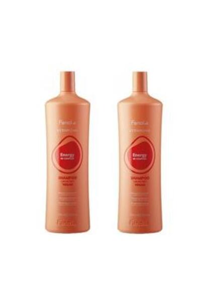 Fanola Pack of 2 x Energizing Shampoo for Fine and Weak Hair - Vitamins Energ...