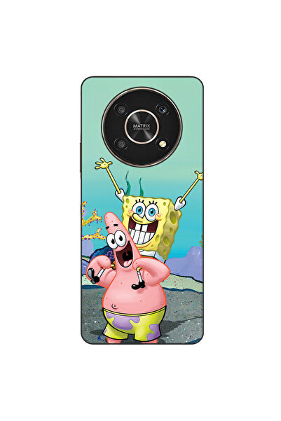OEM Husa compatibila cu Honor X30 Silicon Gel Tpu Model Spongebob