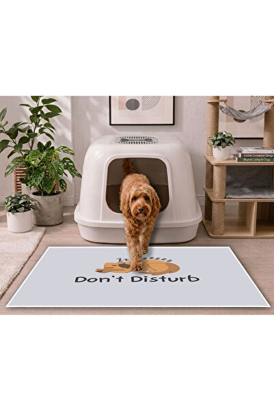 Harika bir ev KEDİ VE KÖPEK TUVALETİ KUMU PASPASI 40X50 CM HAYVAN MATI (KÖPEK...