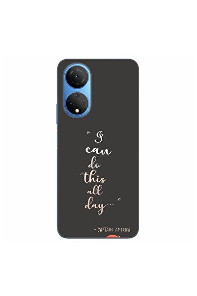 OEM Husa compatibila cu Honor X7 Silicon Gel Tpu Model Mesaj I Can Do This Al...