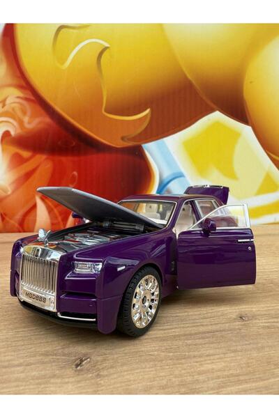 scntoys Rolls Royce Phantom Model Araba PLASTİK Sesli Işıklı Açılan Kapılar R...