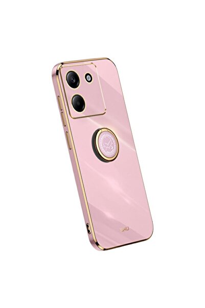 Xinli Straight Θήκη Σιλικόνης με Δαχτυλίδι Cherry Purple (Xiaomi Poco M7 Pro 5G)