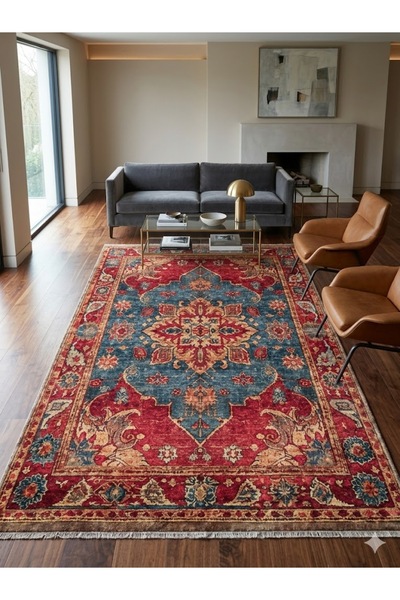 Babil Home Decorative Carpet Non-Slip Base Stain-Resistant Washable Rug Custo...