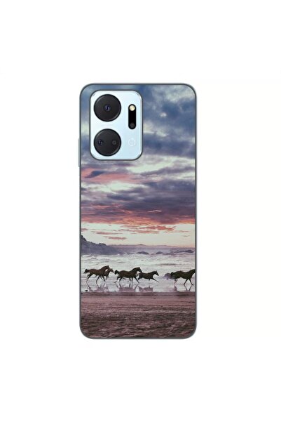 OEM Husa compatibila cu Honor X7a Silicon Gel Tpu Model Cai Alergand