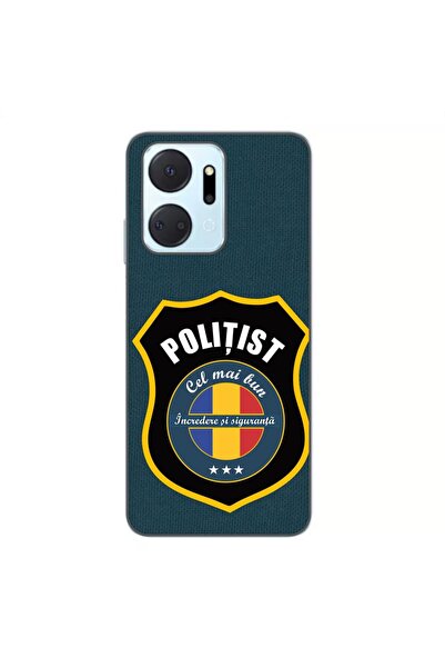 OEM Husa compatibila cu Honor X7a Silicon Gel Tpu Model Politist