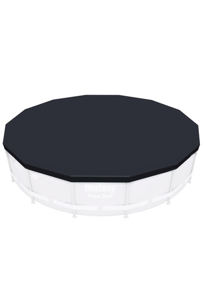 BESTWAY Prelata pentru piscina cu cadru metalic rotunda, 305cm