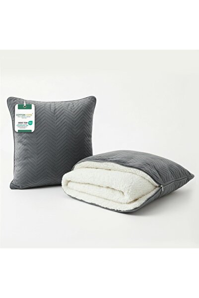 COTTON HOME ® DIY Sherpa Blanket 220x240cm - Ultra-Soft Velvet Throw Blanket ...