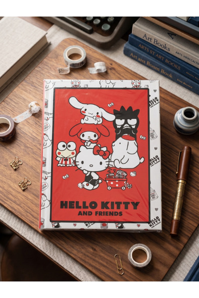 GiFi Kuromi & Hello Kitty Licensed Notepad with Pen