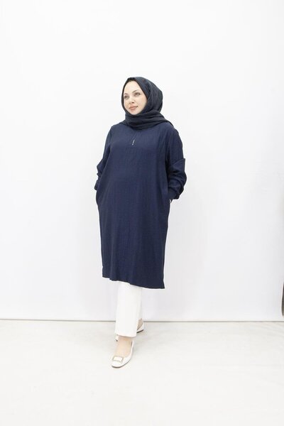 Armine TREND 462-1 Çilek Kumaş Tunik