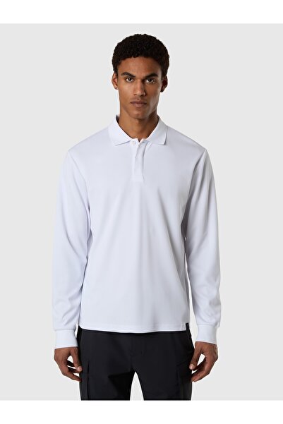 North Sails Regular Fit Coolmax ®   Long Sleeve Polo Collar Men's T-Shirt