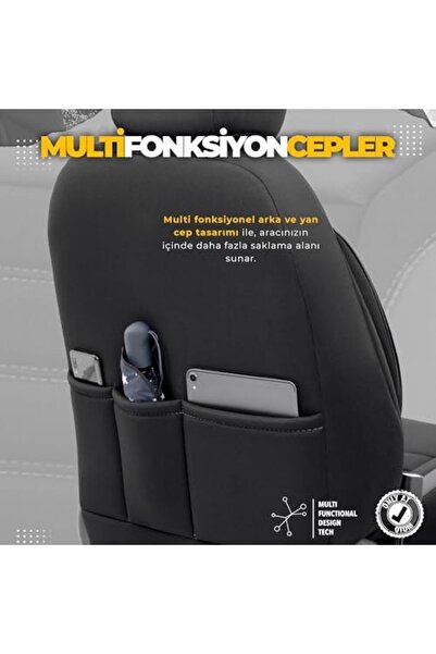 Yıldızan Tamgün Individual Orthopedic Special Design Car Seat Cover Full Set ...