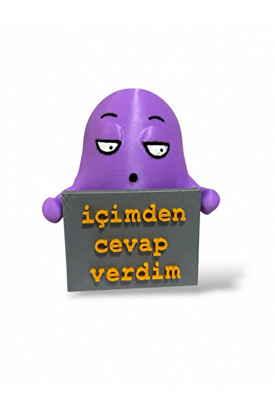 OEMPLUS Mori Mood Ofis Figürü - Esprili Bıkkın Masaüstü Biblo Komik Ofis Hedi...
