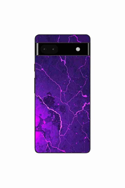 OEM Husa compatibila cu Google Pixel 6A Silicon Gel Tpu Model Ultraviolet Mar...