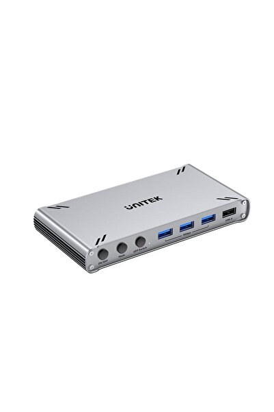 Unitek Comutator KVM 4K USB-C 10Gbps cu HDMI