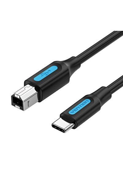Vention Cablu de imprimantă USB 2.0 Tip-C tată la Tip-B tată, 2m