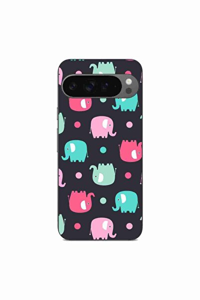 OEM Husa compatibila cu Google Pixel 9 Pro XL Silicon Gel Tpu Model Pattern E...