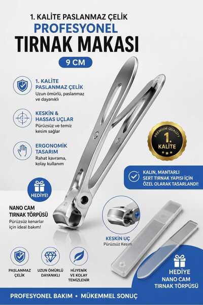 lawrenceshop Premium 1.Kalite Paslanmaz Çelik Profesyonel Ultra Geniş Ağızlı ...