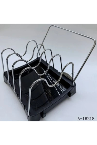 wei Lid Holder, Iron + PVC A-16218