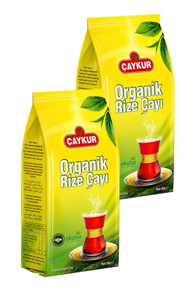 Çaykur Organik Rize Çayı 80 gr. İkili Paket