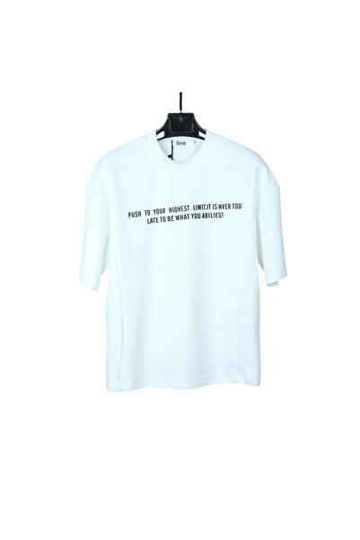 Red Planet Oversized T-Shirt - a Unique Artistic Touch