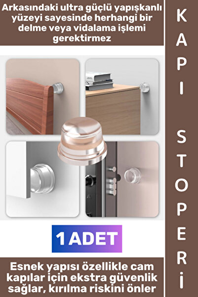 Wintoup # Ултра здрав самозалепващ се стопер за врата, за врати, прозорци, ле...