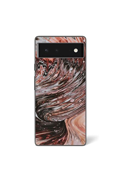OEM Husa compatibila cu Google Pixel 6 Silicon Gel Tpu Model Copper Stream