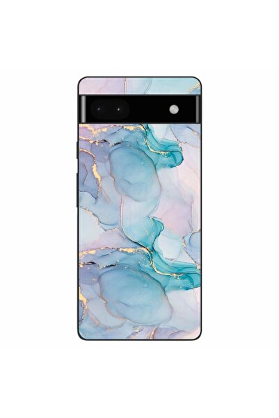 OEM Case compatible with Google Pixel 6A Silicone Gel Tpu Pattern Abstract Wa...