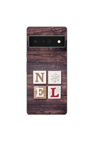 OEM Husa compatibila cu Google Pixel 6 Pro Silicon Gel Tpu Model Craciun Noel...
