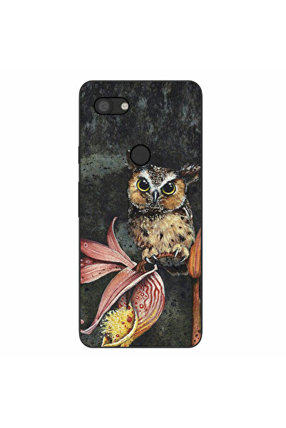 OEM Husa compatibila cu Google Pixel 3A Silicon Gel Tpu Model Owl Painted