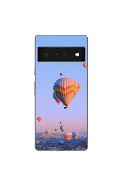 OEM Husa compatibila cu Google Pixel 6 Pro Silicon Gel Tpu Model Baloane cu Aer
