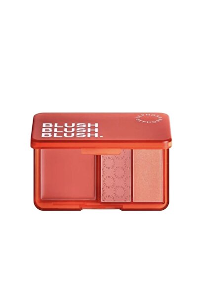 Sephora Favorites لوحة بلاشر ملونة ثلاثية من مجموعة سيفو.را 02 مع كيس سيفو.را