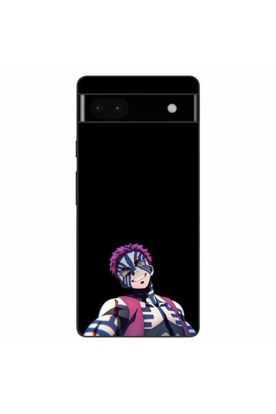 OEM Husa compatibila cu Google Pixel 6A Silicon Gel Tpu Model Demon Slayer Akaza