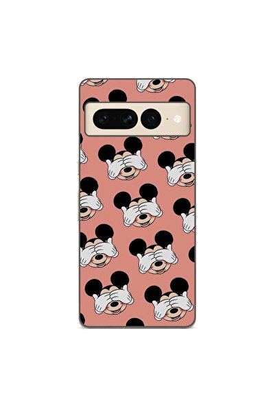 OEM Husa compatibila cu Google Pixel 7 Pro Silicon Gel Tpu Model Mickey Patte...