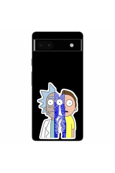 OEM Husa compatibila cu Google Pixel 6A Silicon Gel Tpu Model Rick And Morty ...